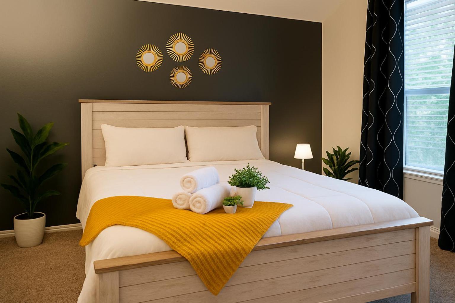 Work, Play & Stay King Bed With Foosball! Aubrey 外观 照片